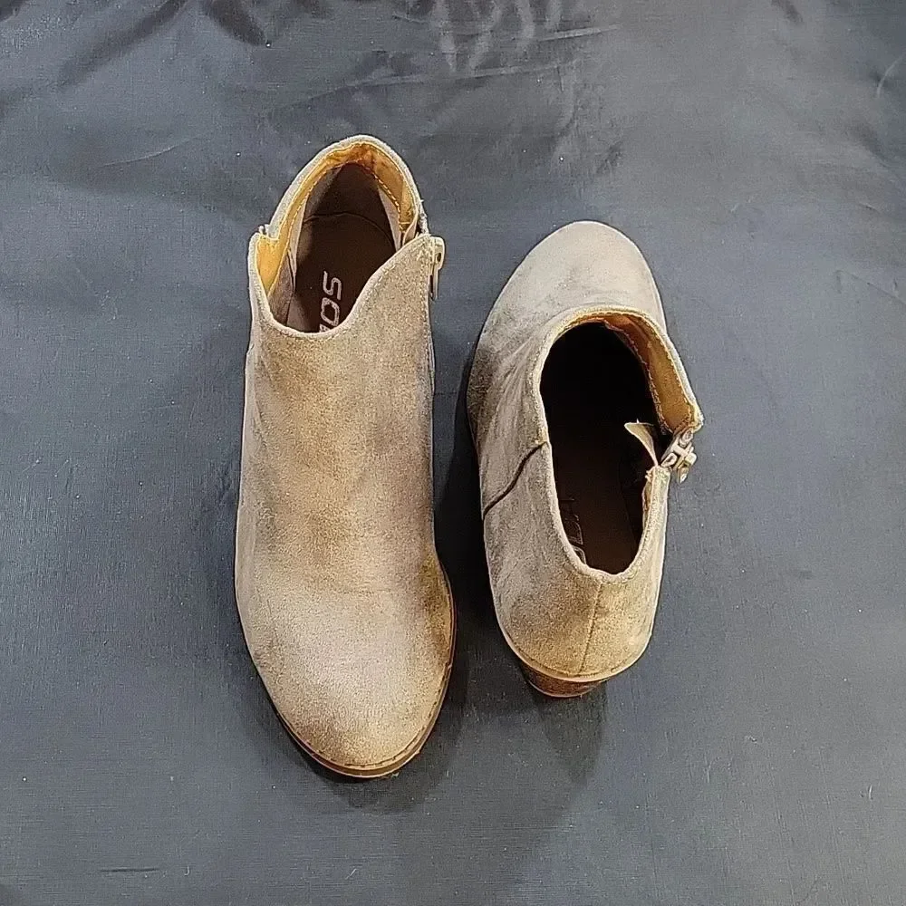 SODA ROUND TOE SLIP-ON TODDLER BOOT